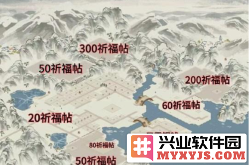 江南百景图白雪镇怎么布局