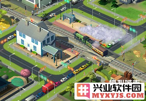 《模拟城市：我是市长》列车新程版本登陆苹果AppStore，带你领略城市规划的新篇章