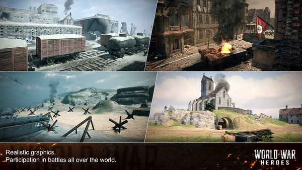 世界战争英雄官方正版(world war heroes) v1.46.0 安卓手机版 4