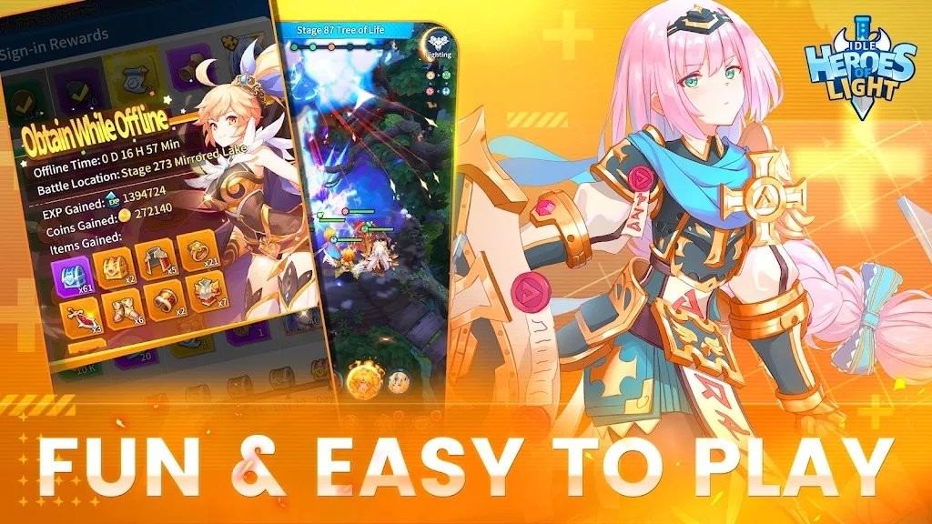 idle heroes of light手游 v2.1 安卓版 2
