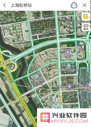 高德导航查实时街景方法