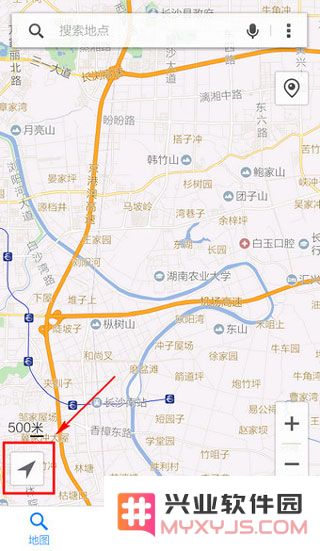 腾讯地图打开定位的方法