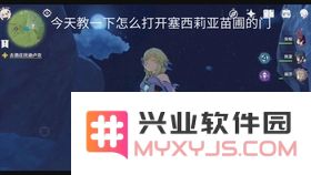 原神塞西莉亚苗圃右上角