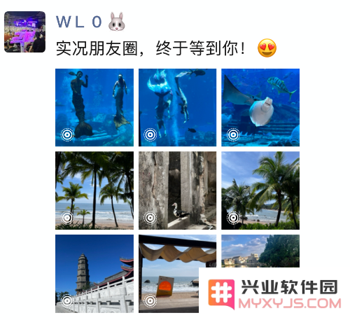 iPhone微信朋友圈可以发实况照片啦！