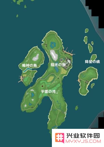原神怎么开稻妻地图