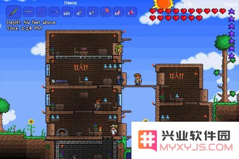 泰拉瑞亚房子设计图 第一套房子设计图