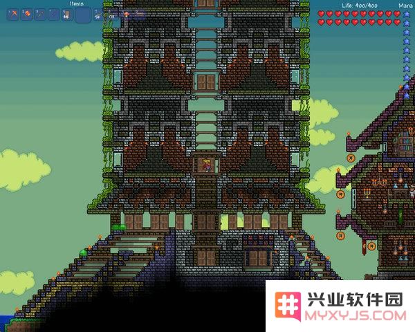 泰拉瑞亚房子设计图 第七套房子审计图