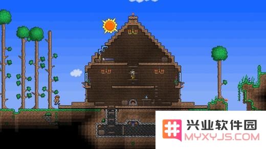 泰拉瑞亚房子设计图 第十一套房子审计图