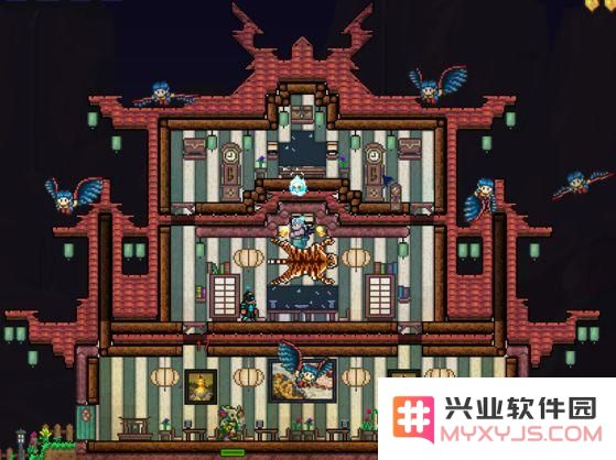 泰拉瑞亚房子设计图 第十六套房子设计图