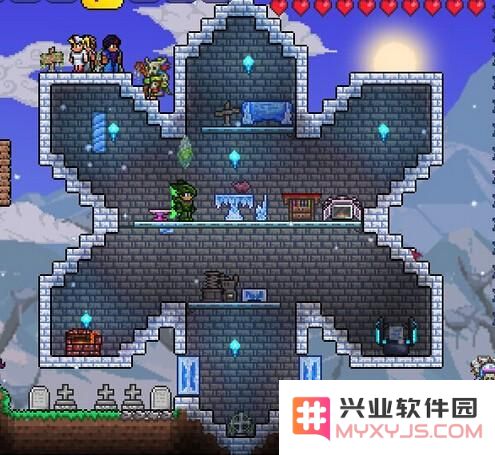 泰拉瑞亚房子设计图 第二十一套房子审计图