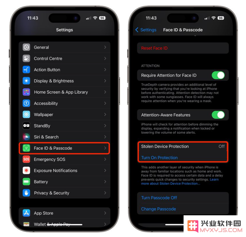 苹果 iOS 17.3 新增“失窃设备保护”功能，如何使用？