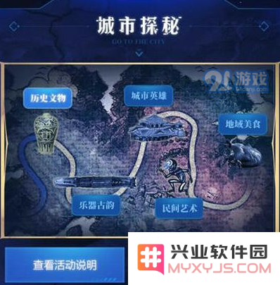 王者荣耀城市探秘地址分享