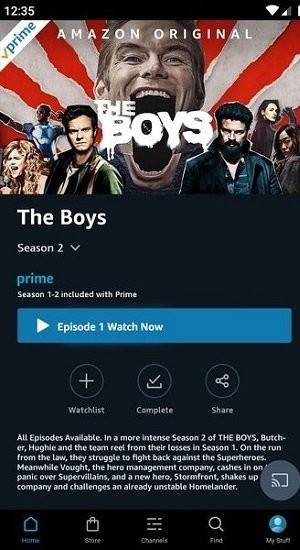 amazon prime video流媒体平台 v3.0.365.657 安卓版 1