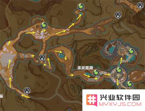 原神灵矩关岩神瞳位置