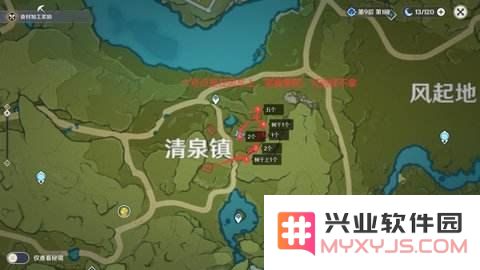 原神慕风蘑菇完整刷新位置指南 原神慕风蘑菇刷新地点与分布解析