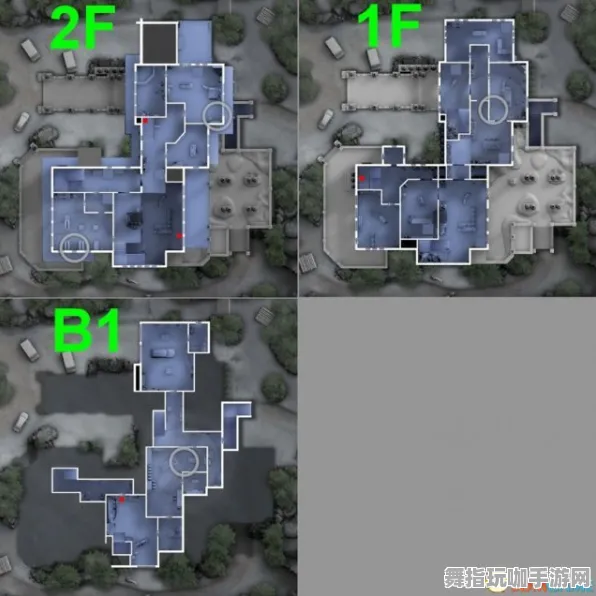 独家｜套路 彩虹六号战术地图 实测｜v0425｜地图控制点：15个关键位置攻略