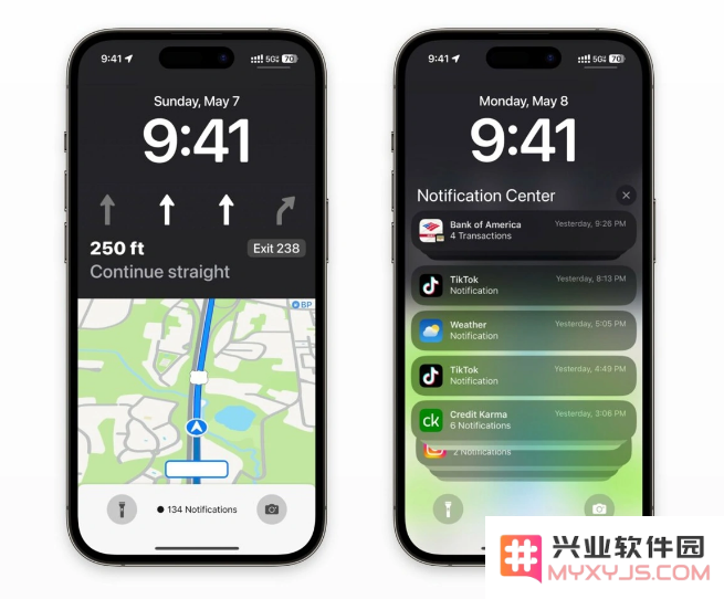 iOS 17锁屏地图导航半屏显示长什么样？实用吗？