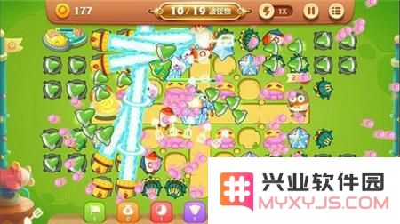 保卫萝卜3游乐场第40关金萝卜过关图文攻略