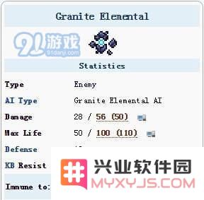 泰拉瑞亚花岗岩元素