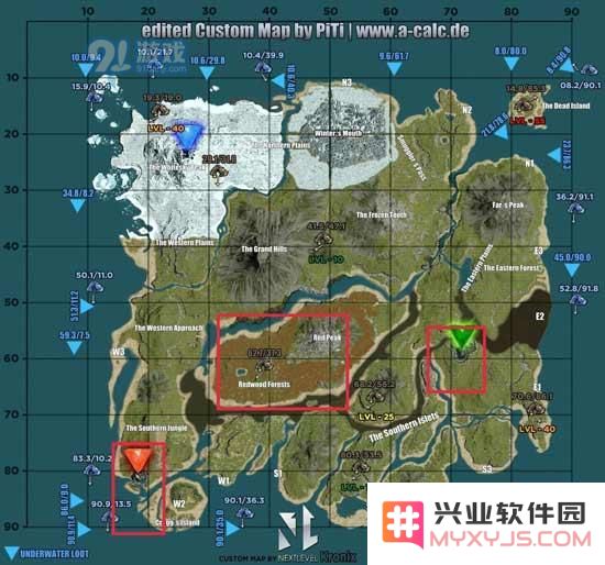 方舟手游风神翼龙位置分享