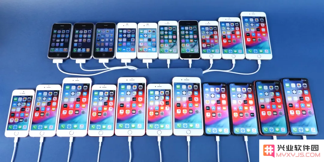 历年 iPhone 机型支持 iOS 版本汇总
