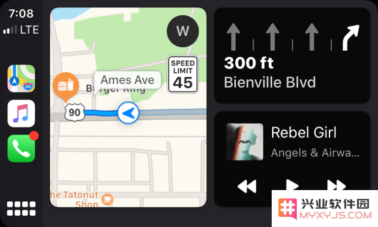 iOS 13 CarPlay 新体验：和 iPhone 一样支持暗色模式