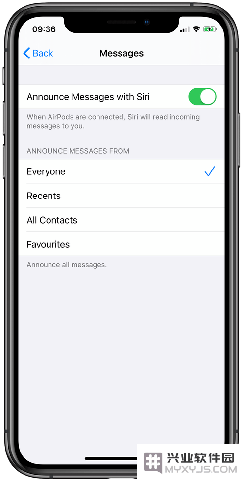 iOS 13 教程：什么是 Siri 朗读消息？如何自定义信息提示？