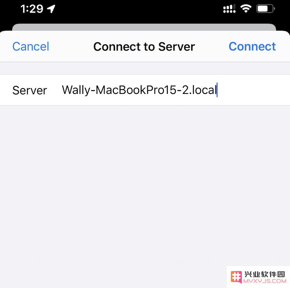 如何在 iPhone 或 iPad 上访问 Mac 的共享文件夹？