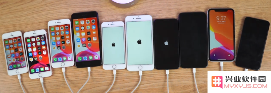 各机型升级iOS13测试版后开机速度对比