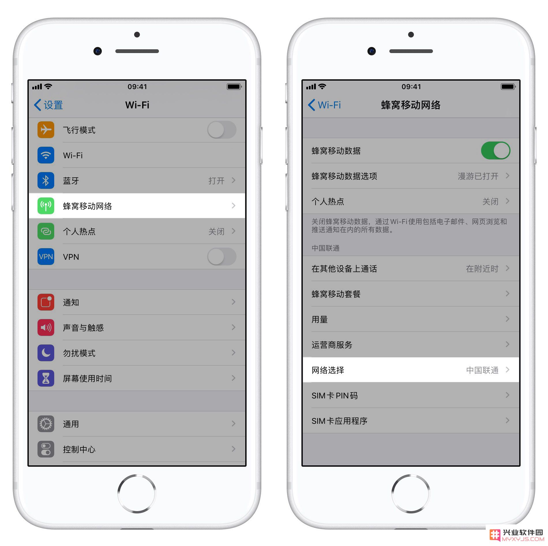 除了开启飞行模式，iPhone在何种情况下也可以实现无服务状态？