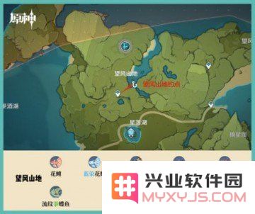 原神蒙德地图位置
