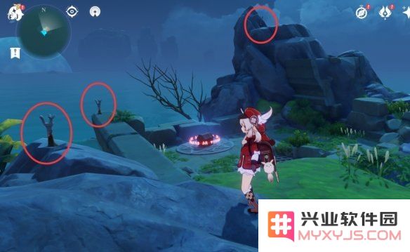 原神金苹果岛火炬解密