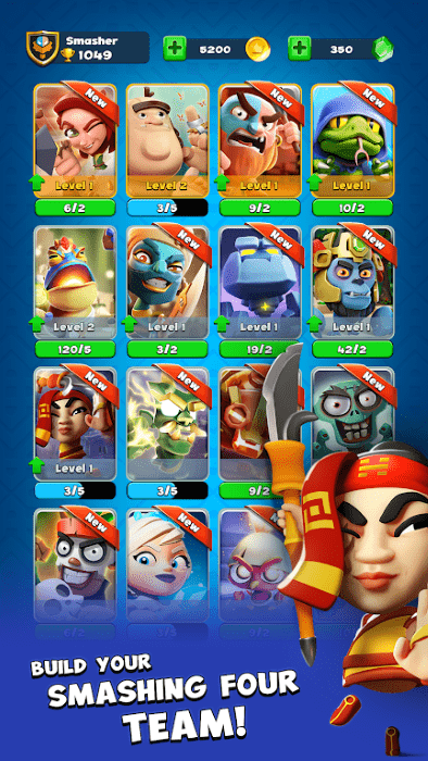 粉碎四人组国际服最新版(smashing four) v2.2.20 安卓版 4