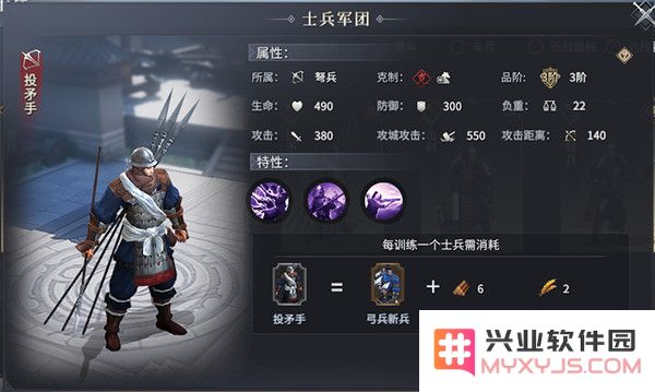七雄纷争兵种攻略