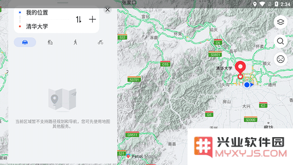 petal maps路线查看教程