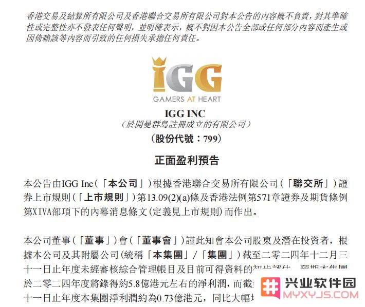SLG大佬IGG走出“业绩泥潭”：2024年净利润暴涨7倍！：市场风云变幻，业绩逆袭如何实现？