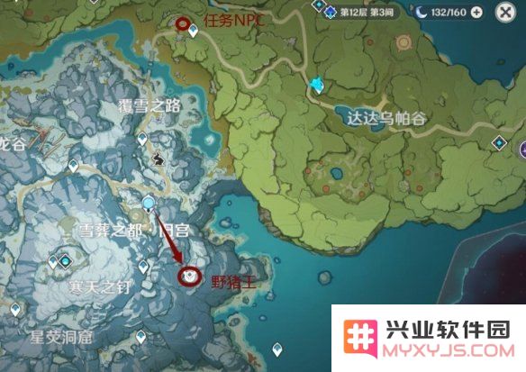 原神 素材地图
