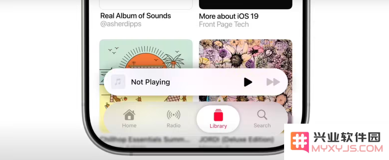 苹果 iOS 19 设计变革：应用图标更圆润、半透明玻璃质感