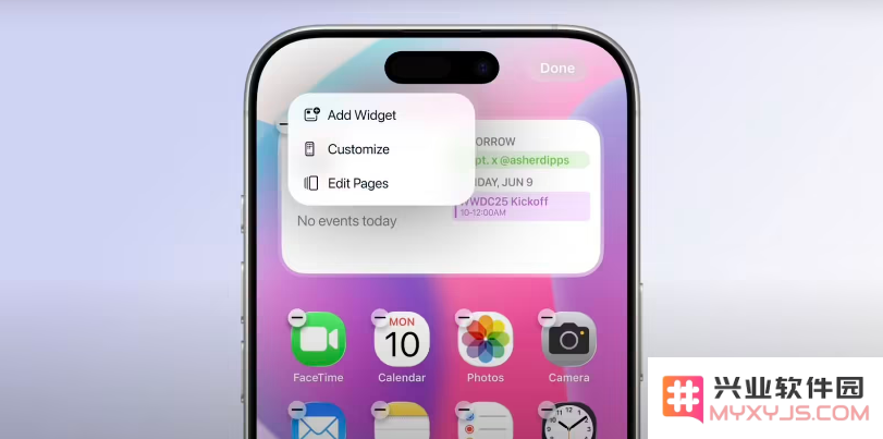 苹果 iOS 19 设计变革：应用图标更圆润、半透明玻璃质感