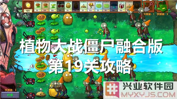 如何在植物大战僵尸融合版第19关中取得胜利，策略与技巧全解析