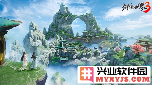 踏青出游季，纵观《剑侠世界3》云中江湖美景，何其良辰美景也