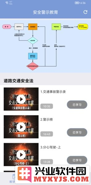 浙江机动车驾驶人互联网教育平台截图2