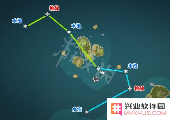 原神可莉海岛位置