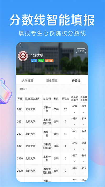 优选高考志愿填报专家app v4.9.6 安卓版 3