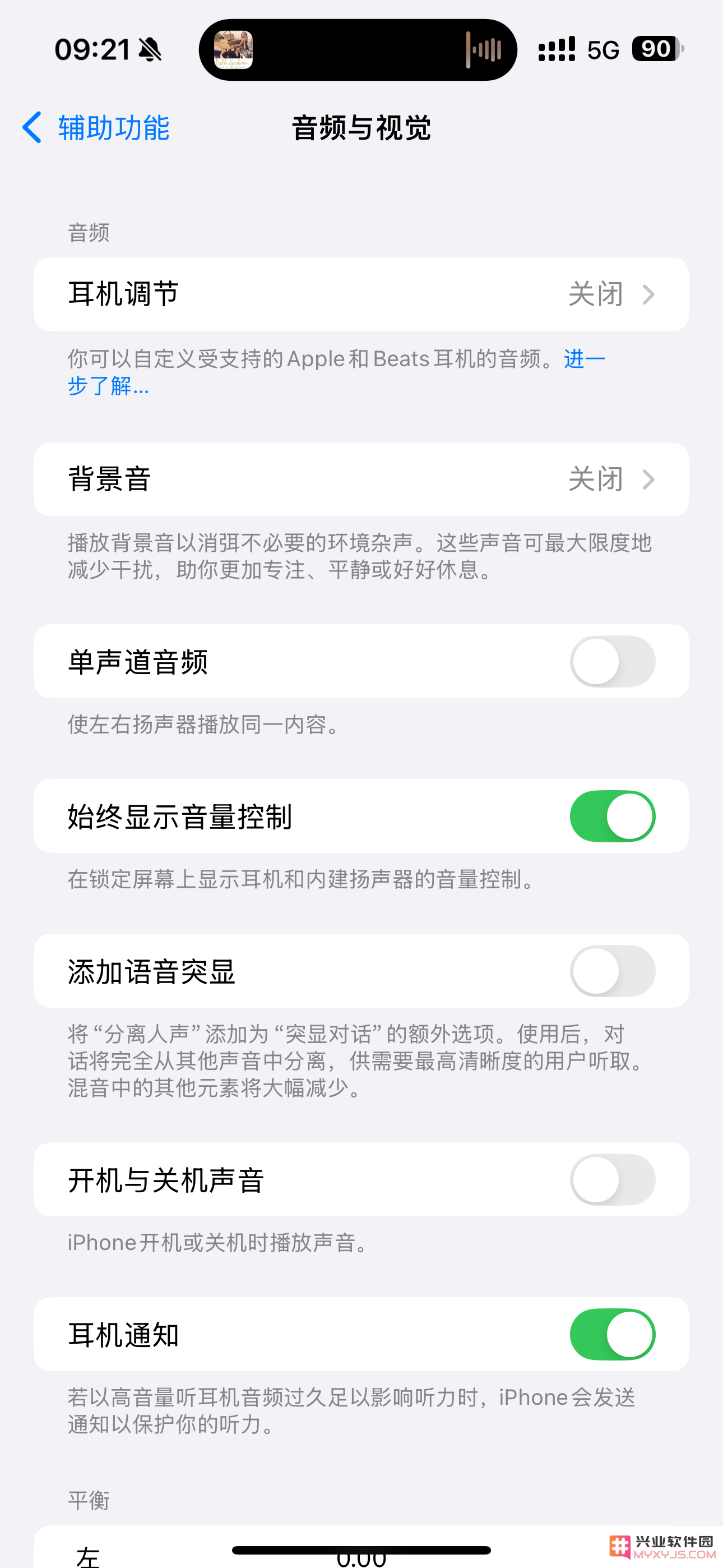 iPhone的“始终显示音量控制”如何开启