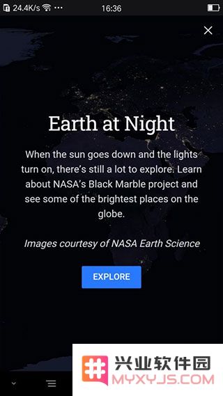 谷歌地球夜景卫星地图教程