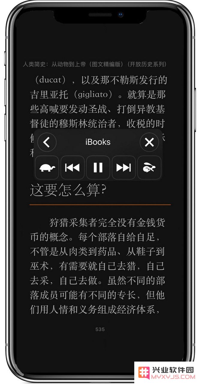 iPhone自带听书功能如何使用