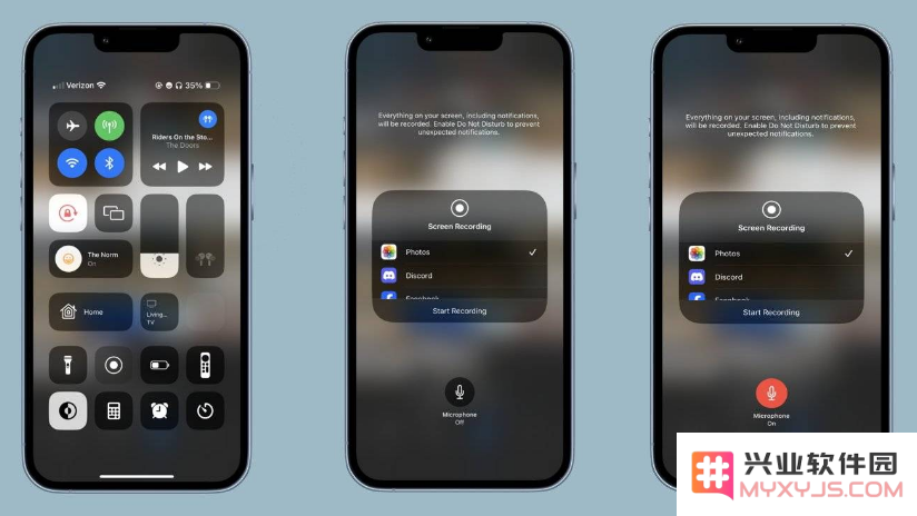 在iPhone15手机录制屏幕时如何录制音频？