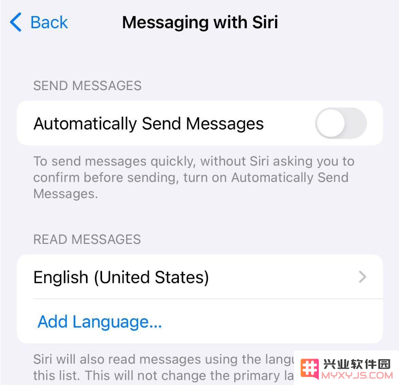 升级iOS 17.4 Beta 1 后如何让Siri指定其它语言朗读？
