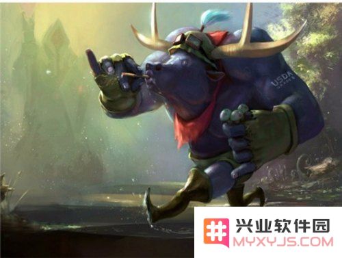 英雄联盟牛头图片